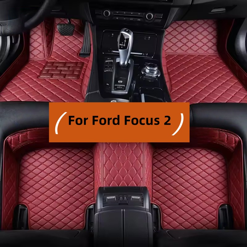 Car Floor Mat - Alfombrillas antideslizantes personalizadas para Ford Focus