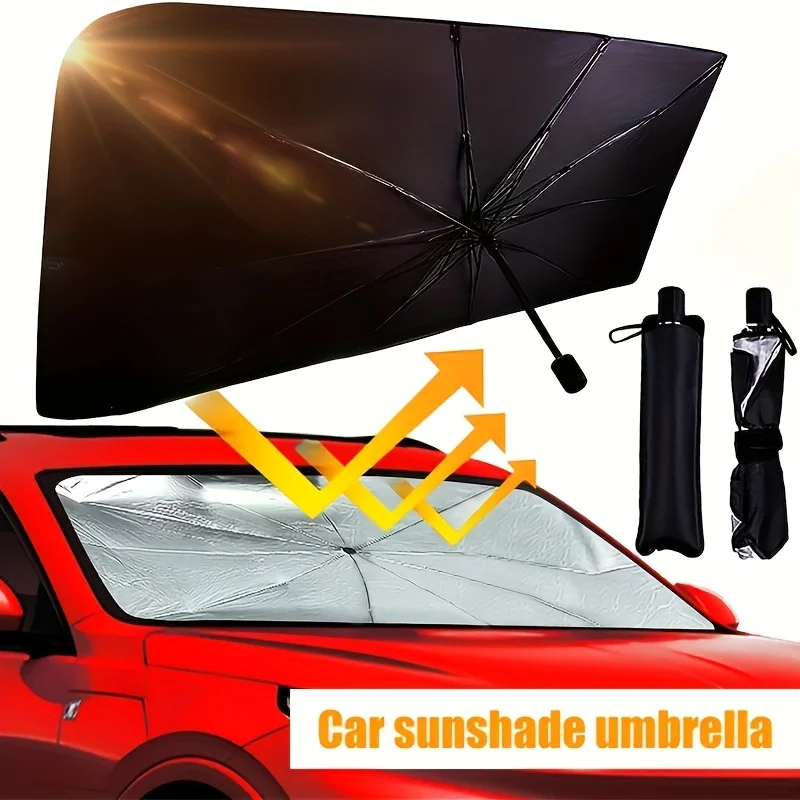 Windshield Sun Shade - Protector Solar para Auto, Parasol para
