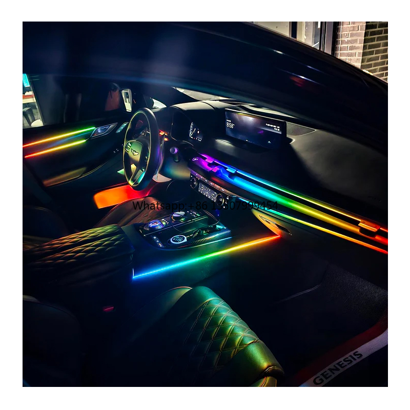 Car Led Light - Luz Ambiental LED de 256 Colores