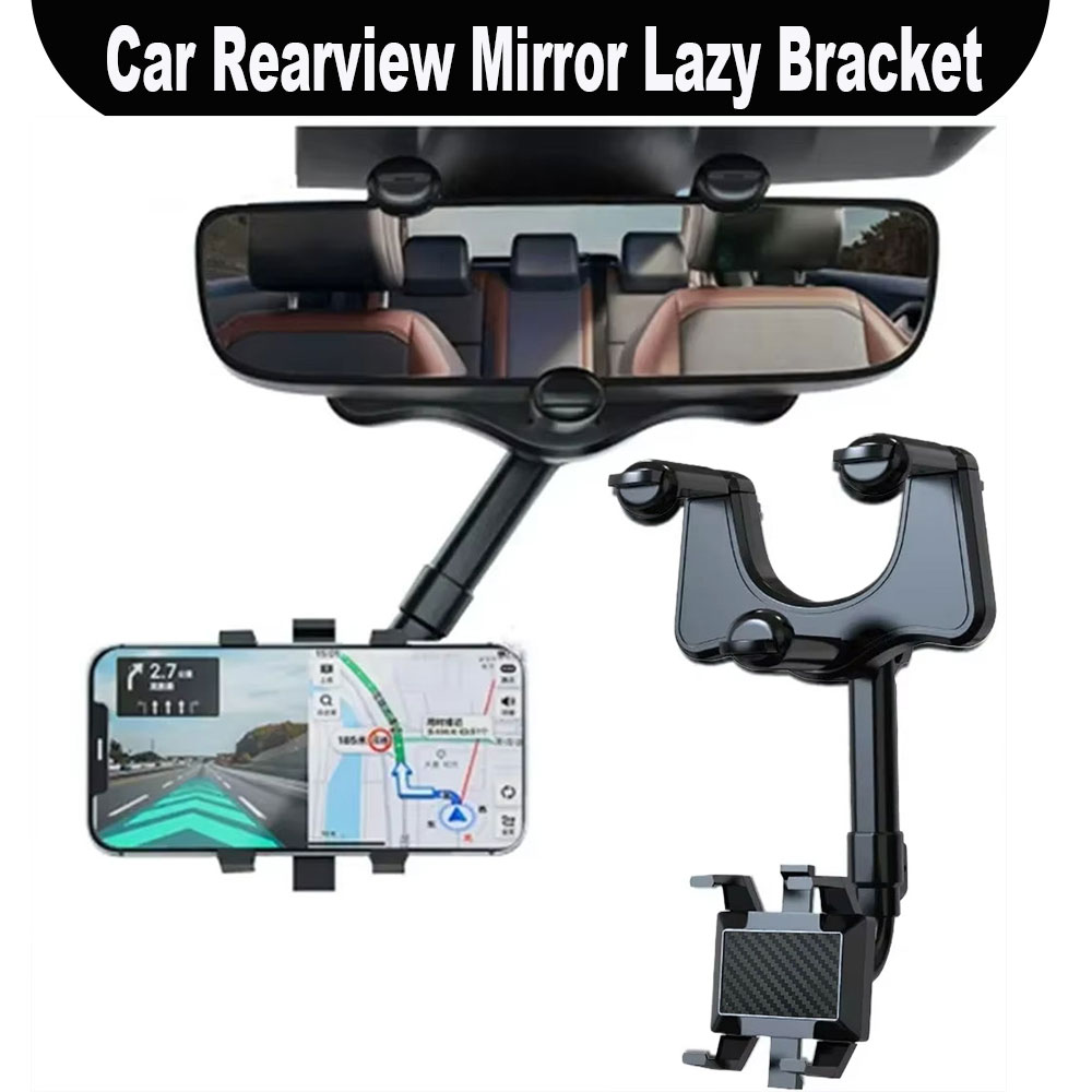 Car Mirror - Soporte Multifuncional para Teléfono Móvil con