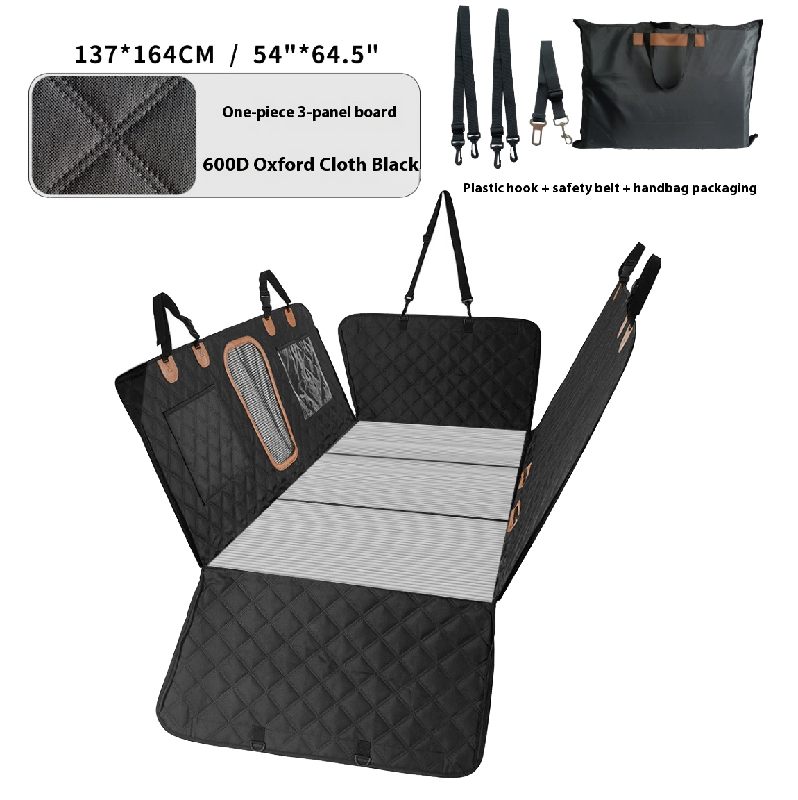 Car Seat Cover - Extensor de Asiento Trasero de Coche