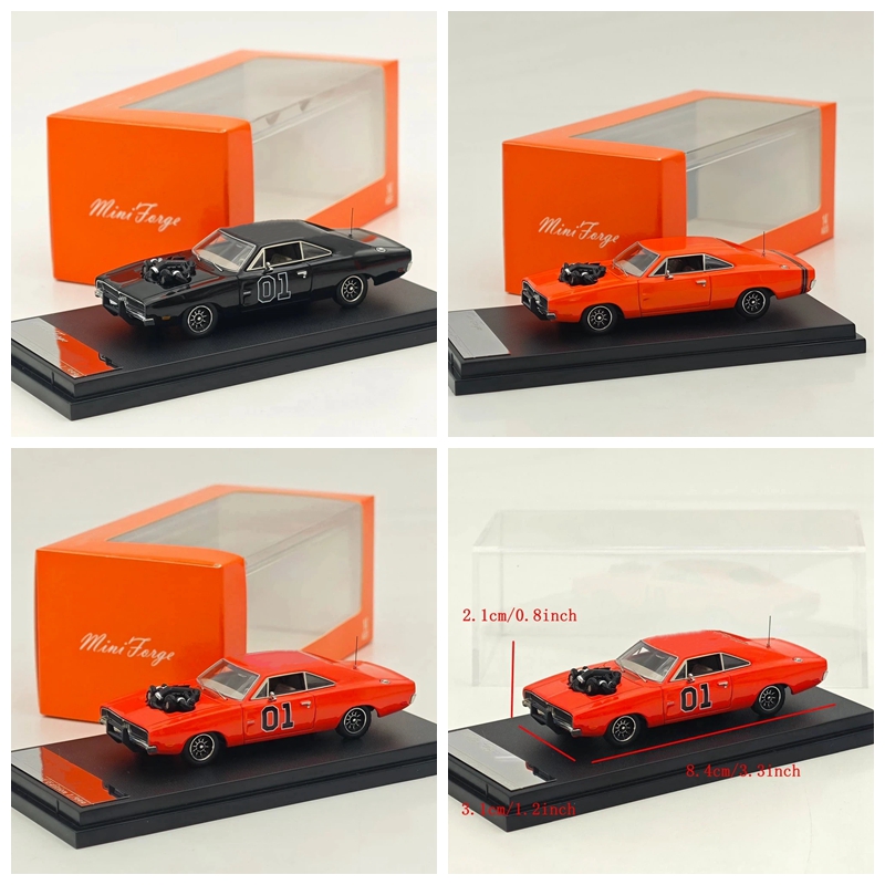 Car Charger - Mini Forge 1:64 Para 1969 Charger