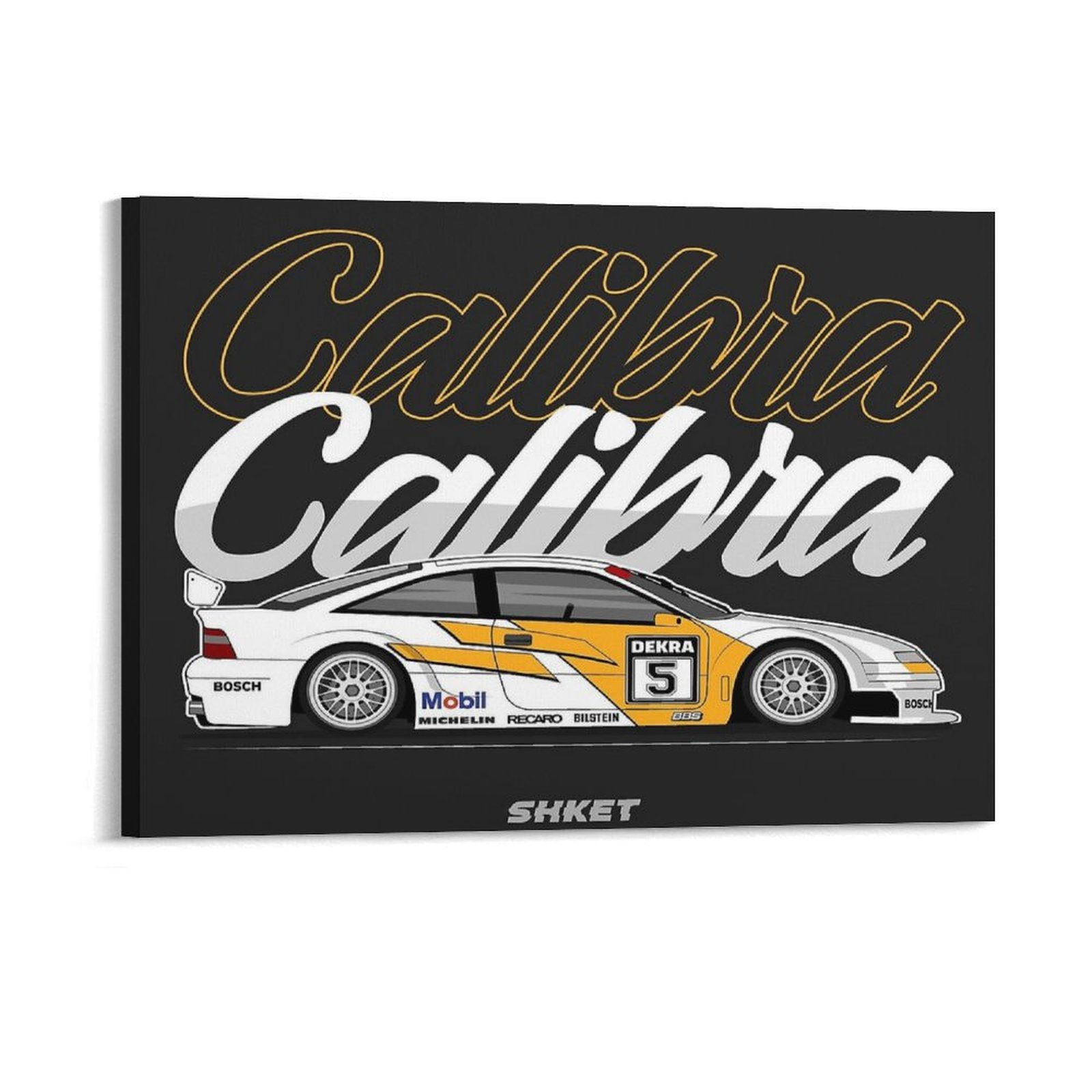 Opel Calibra Dtm-pintura en li - Car Mirror reseña y precio