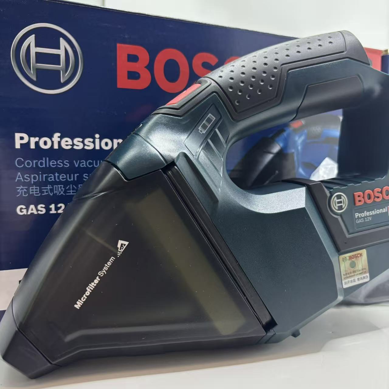 Aspiradora Bosch GAS 12V-LI Pr - Car Vacuum reseña y precio