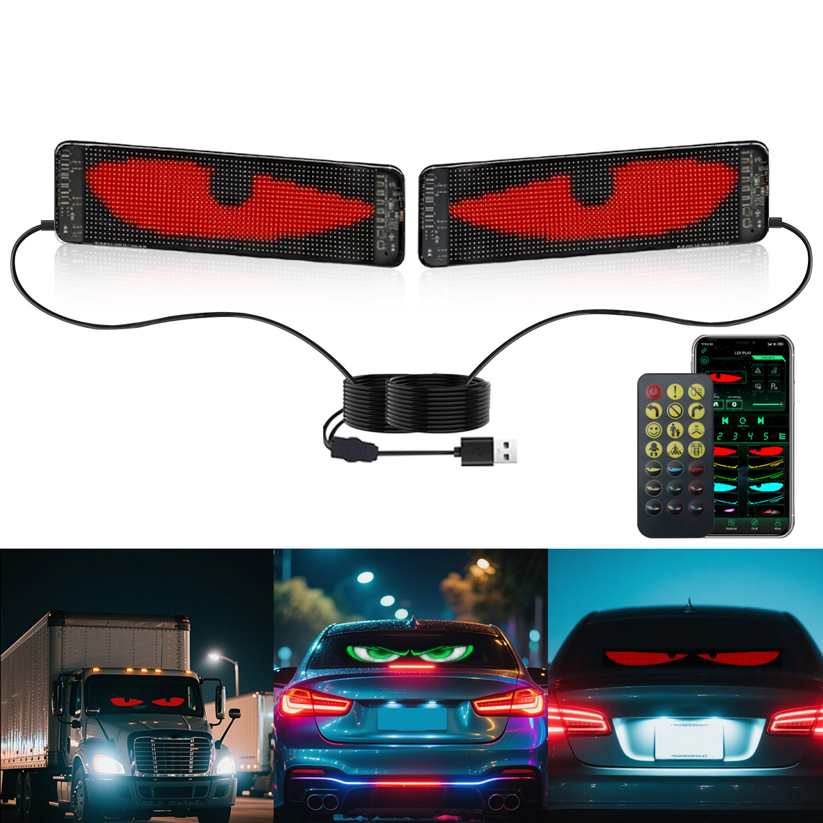 Pantalla suave LED para coche, - Car Led Light reseña y precio