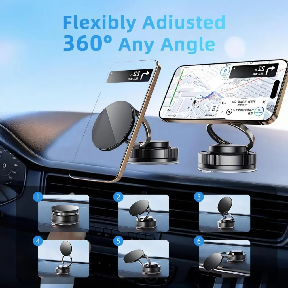 360 mejorado ° Soporte magnéti - Car Phone Holder reseña y precio