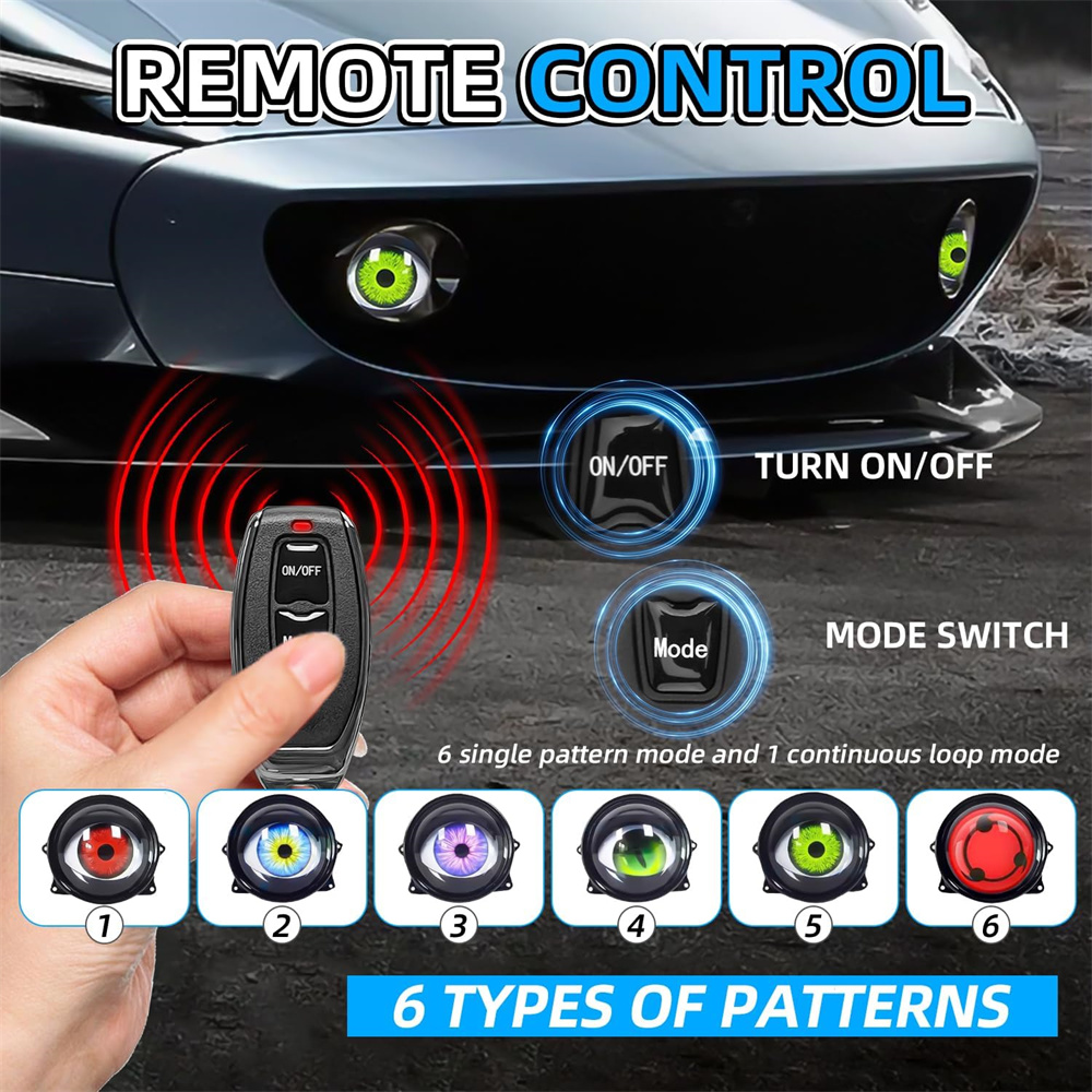    Luz Led dinámica de ojo de - Car Led Light reseña y precio