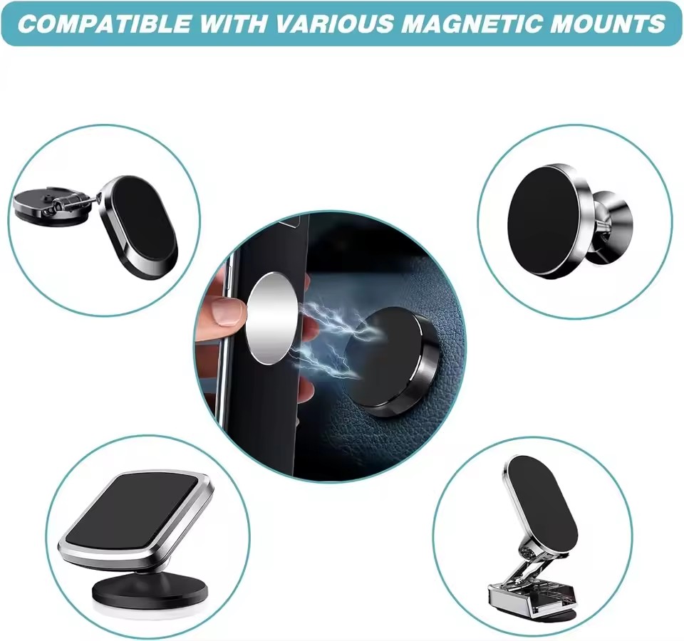 1/50 Piezas de Placa Metálica  - Car Phone Holder reseña y precio