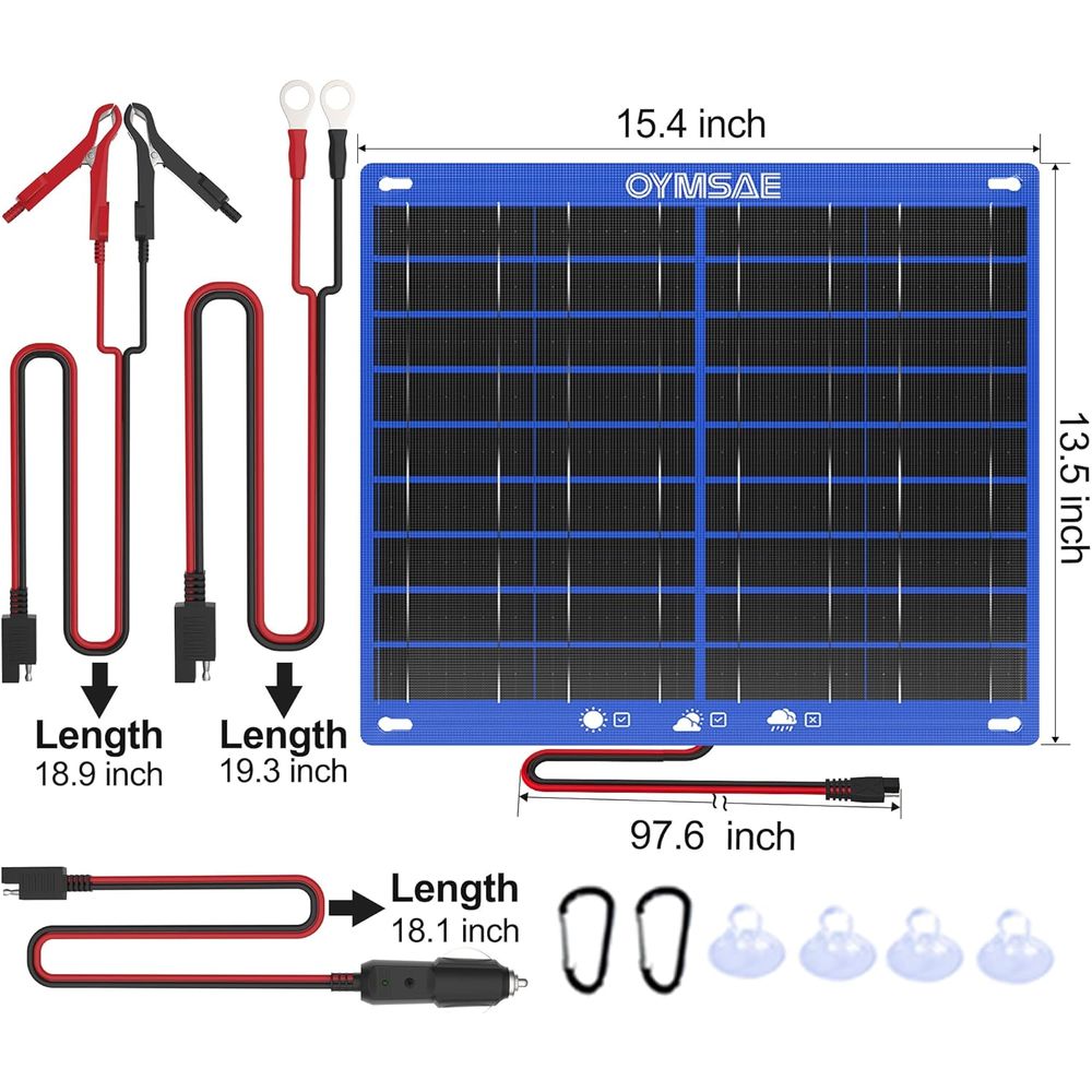 Cargador de Batería Solar para - Car Charger reseña y precio