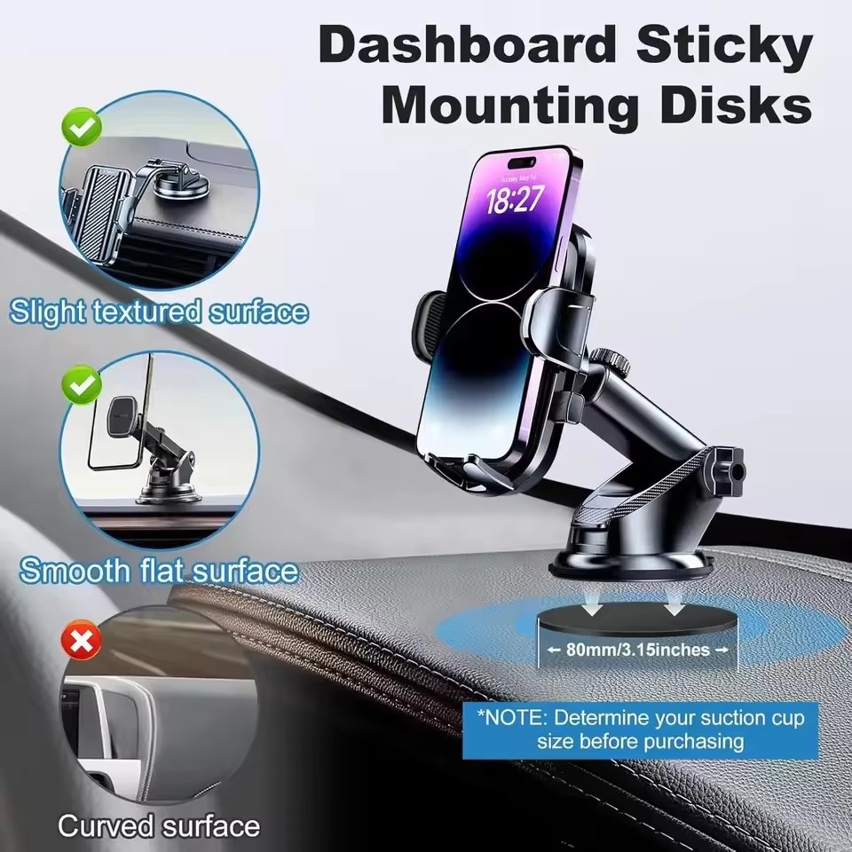 1/10 piezas de adhesivos para  - Car Phone Holder reseña y precio