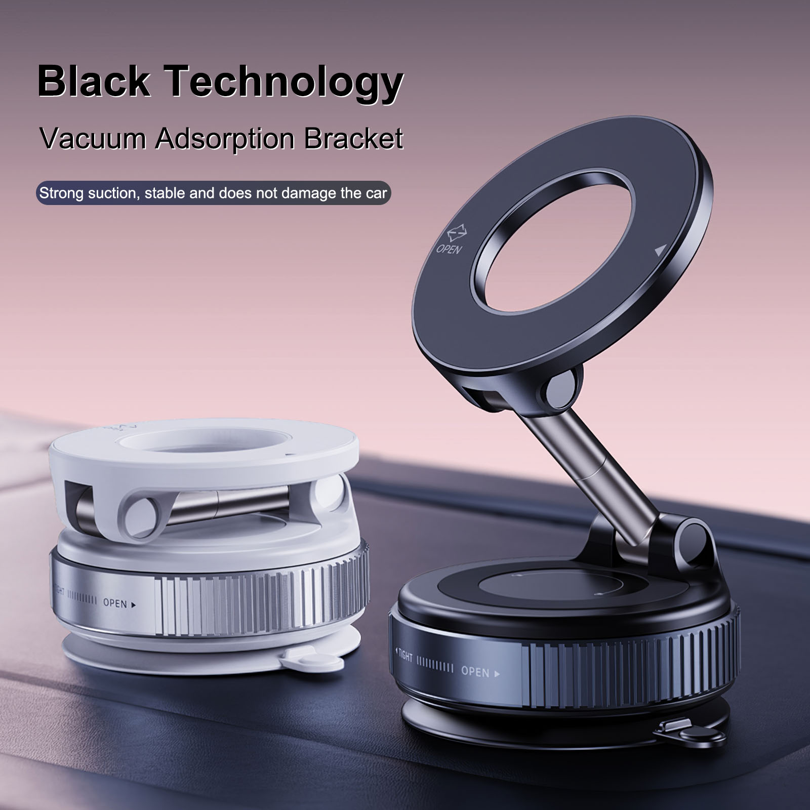 Soporte para teléfono móvil co - Car Vacuum reseña y precio