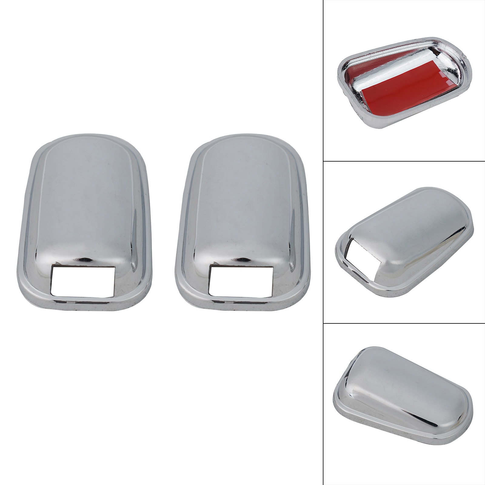 2 piezas de tapas cromadas par - Car Wiper reseña y precio