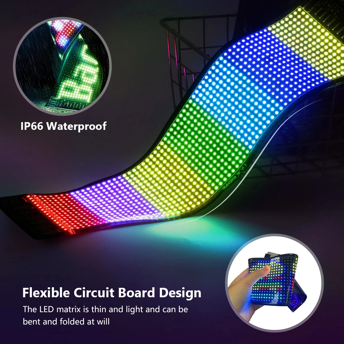 Panel LED de píxeles de matriz - Car Led Light reseña y precio