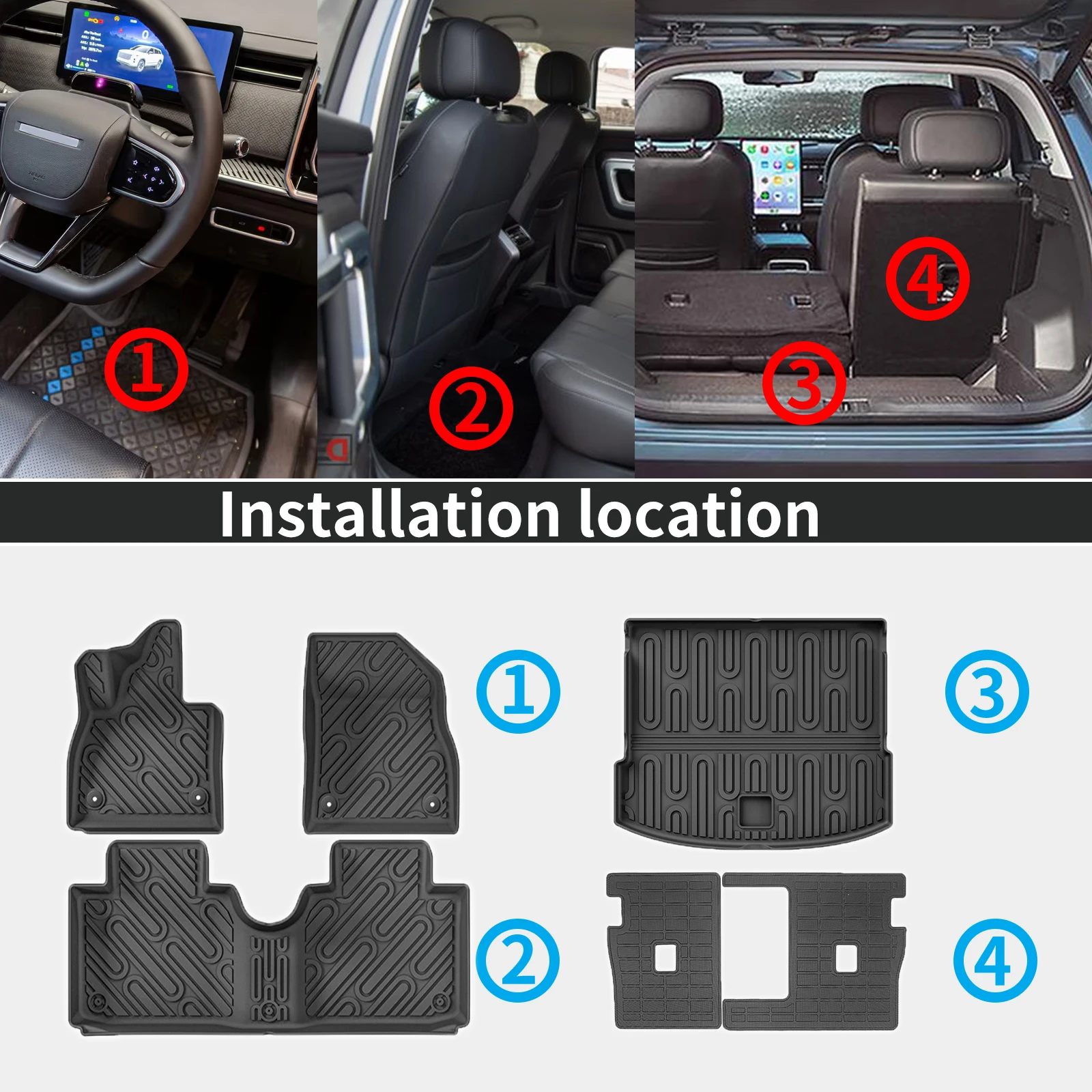 para Benz Smart # Alfombrillas - Car Floor Mat reseña y precio