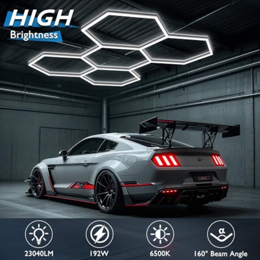 Luces LED hexagonales para gar - Car Led Light reseña y precio