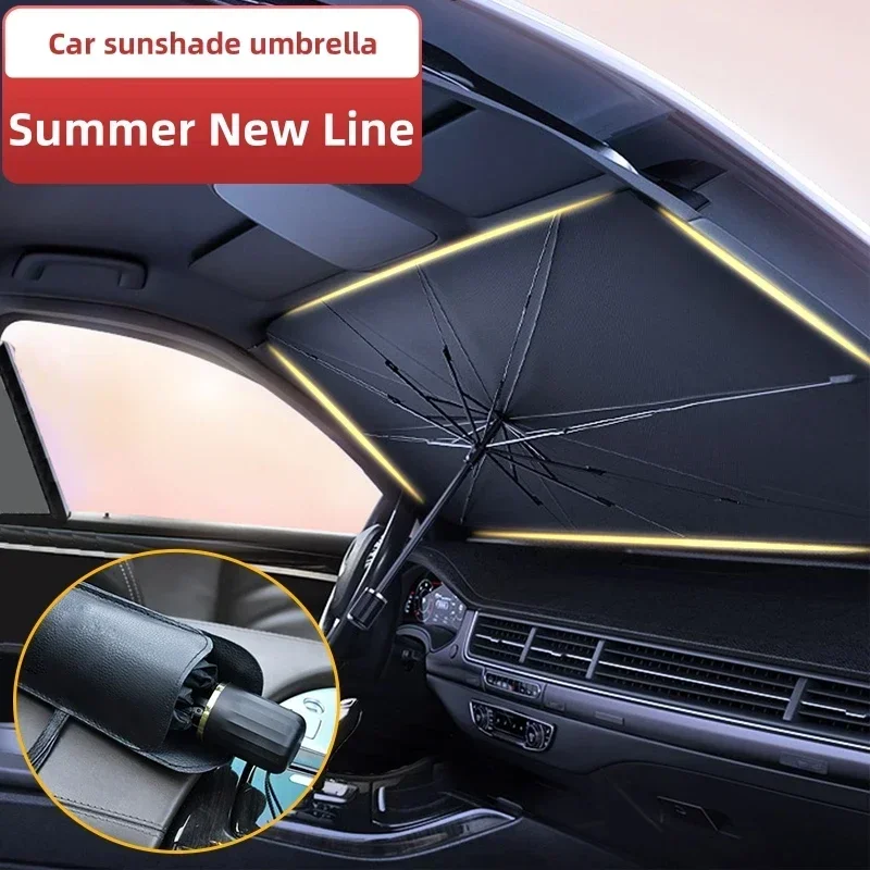 Protector Solar para Auto, Par - Windshield Sun Shade reseña y precio