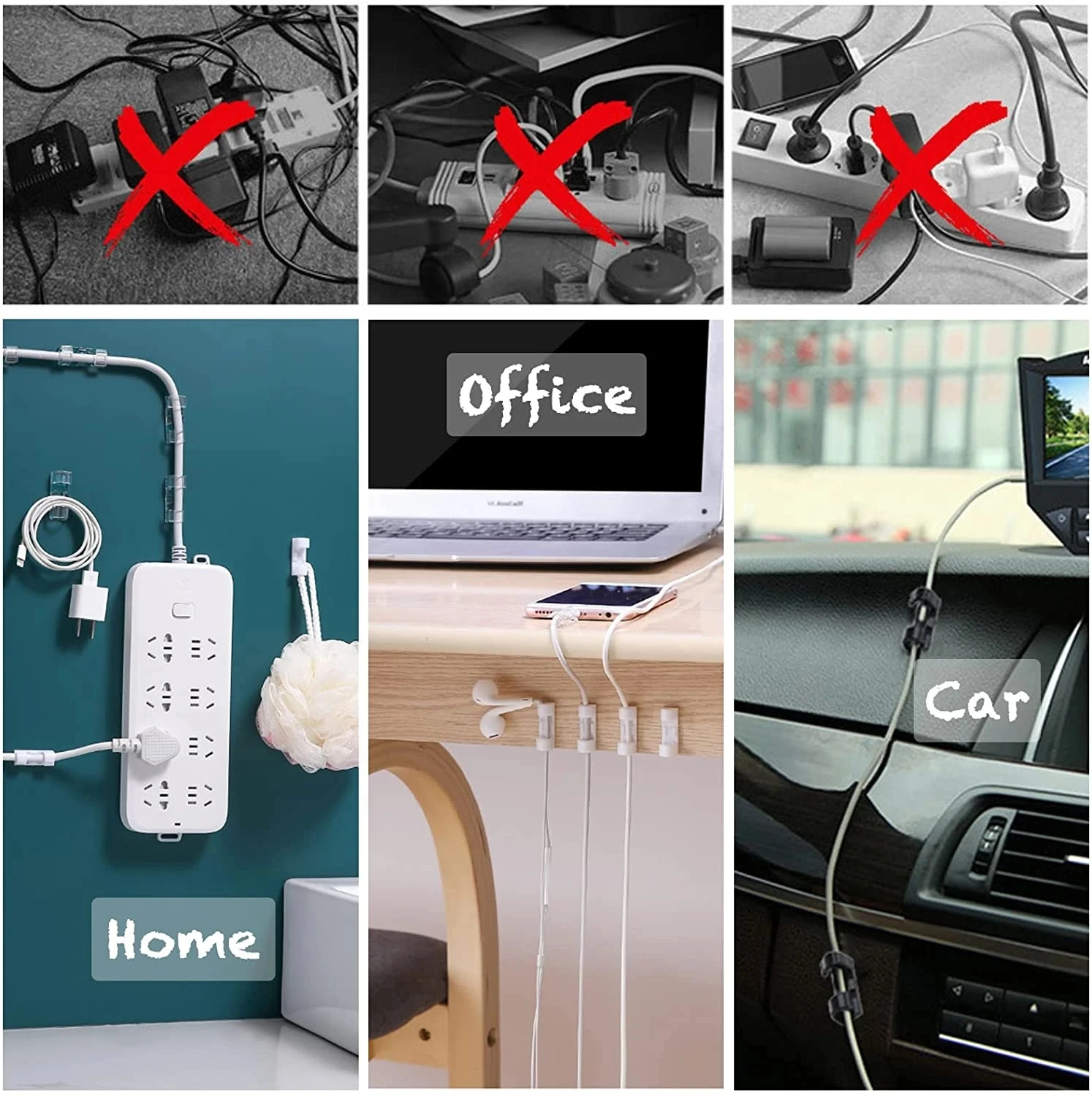 Organizador de cables, soporte - Car Organizer reseña y precio